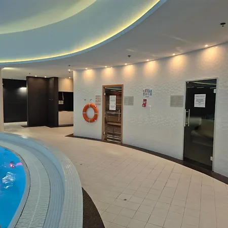 Apartamento Hanza Tower Prestige Skyline 13th Floor With Balcony