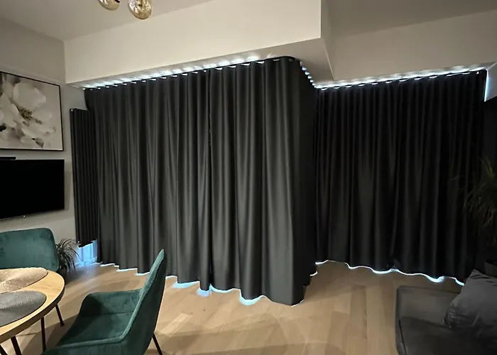 Apartamento Hanza Tower Prestige Skyline 13th Floor With Balcony *