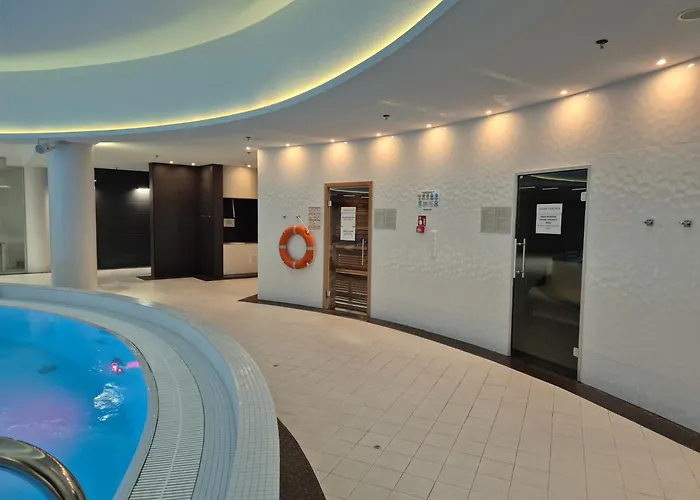 Apartamento Hanza Tower Prestige Skyline 13th Floor With Balcony