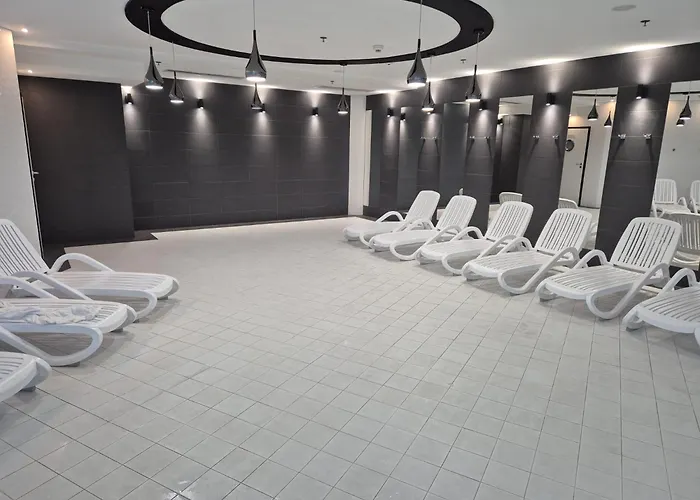 Hanza Tower Prestige Skyline 13th Floor With Balcony Apartamento